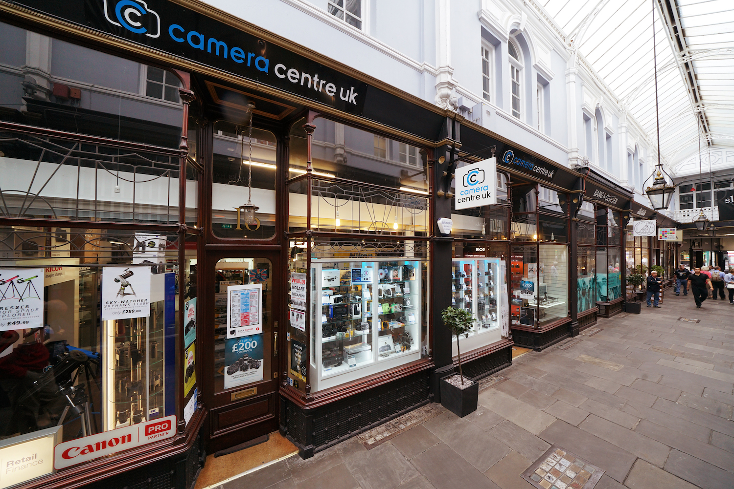 The Camera Centre UK shop in Morgan Arcade, Cardiff today